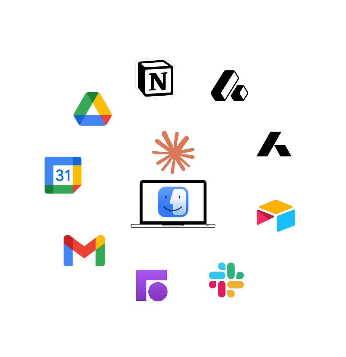 Claude Code connected to tools via MCPs